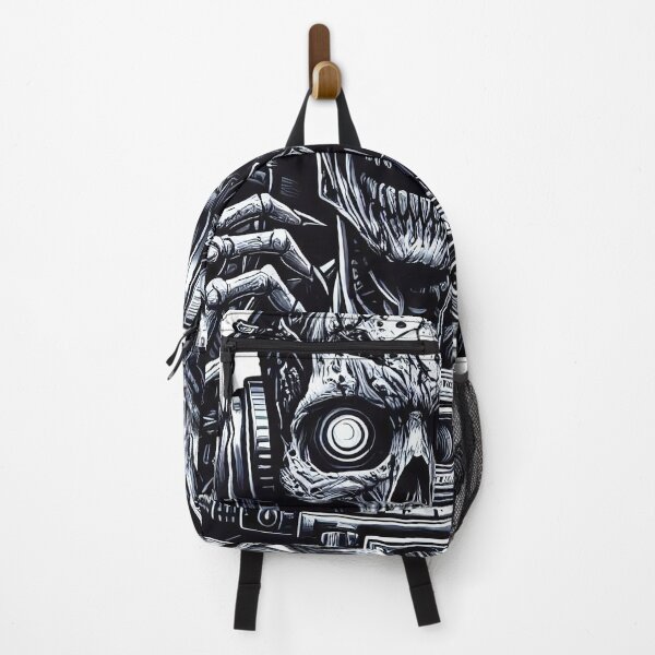 Item preview, Street Art Zombie Horror Motif Black White designed and sold by Salimgor Hangaround Music.