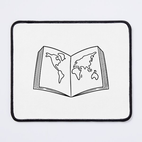 Item preview, Illustration of a world map created using an atlas designed and sold by rasagamastore.