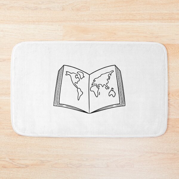 Item preview, Illustration of a world map created using an atlas designed and sold by rasagamastore.