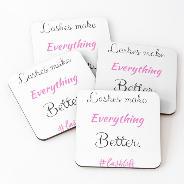 Item preview, Lashes Make Everything Better designed and sold by iRoyalRiches.