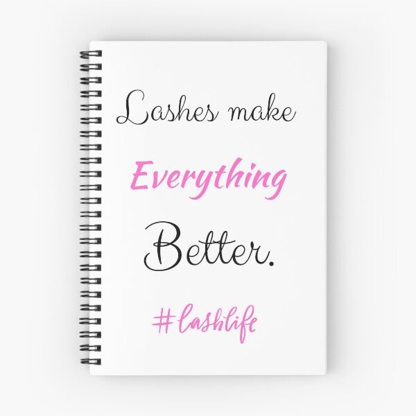 Item preview, Lashes Make Everything Better designed and sold by iRoyalRiches.