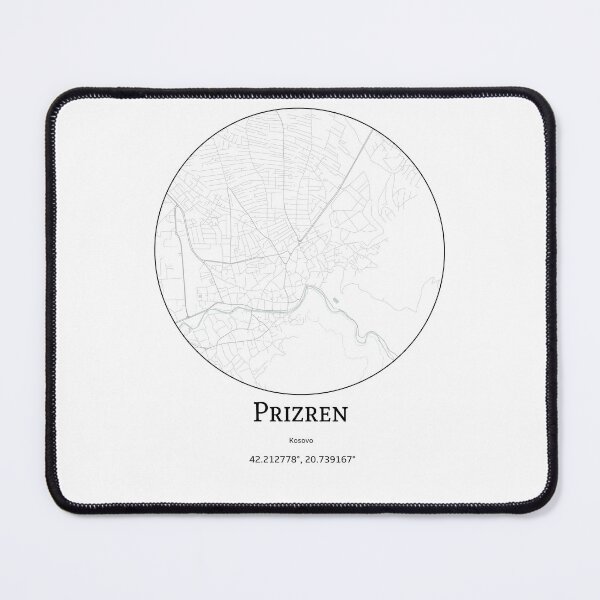 Item preview, Topography of Prizren designed and sold by JohnnysHeath.