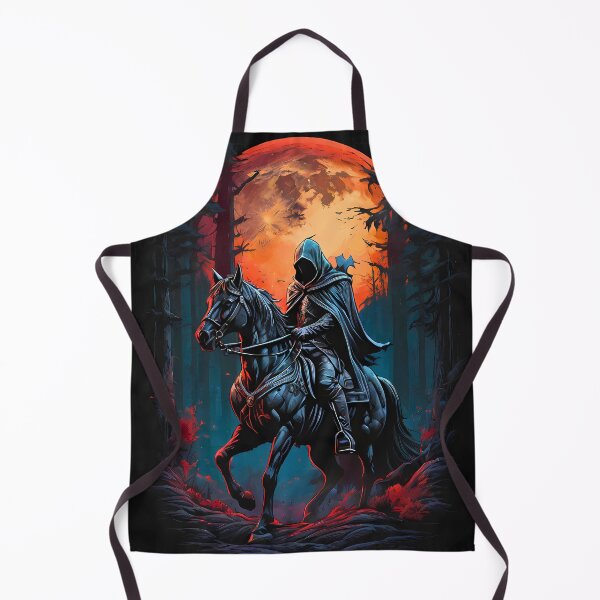 Item preview, Black Horseman in the Woods designed and sold by Marcicev-Bojan.