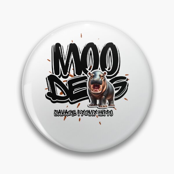 Item preview, Moo Deng,Baby Hippo,Pygmy Hippo,Famous baby hippo thailand designed and sold by 1SINGHA.