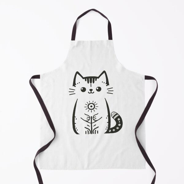 Item preview, KittyKat - Cut Smiley Cat with Flowers designed and sold by KittyKatCats.