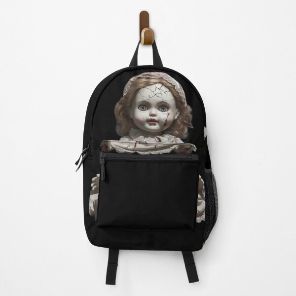 Item preview, CURSED DOLL HALLOWEEN GRAPHIC DESIGN designed and sold by YourTrendyTees.