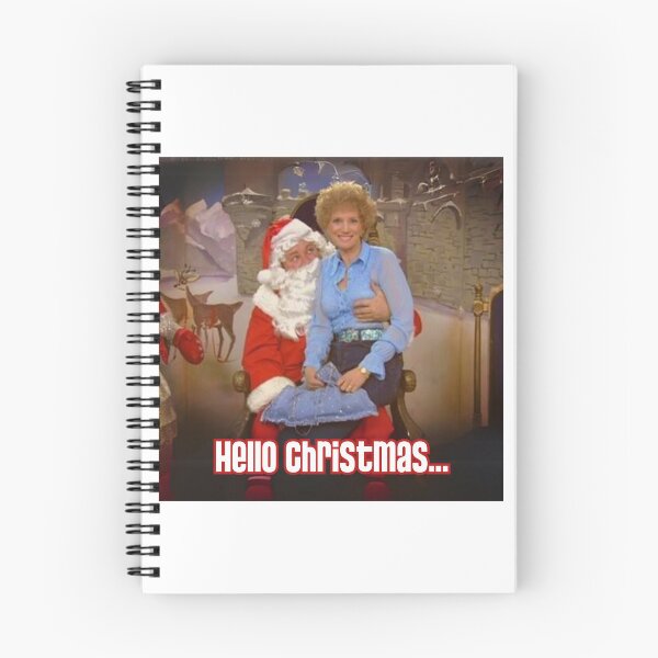 Item preview, Kath and Kim: Kath with Santa (Christmas) designed and sold by OnceStorybrooke.