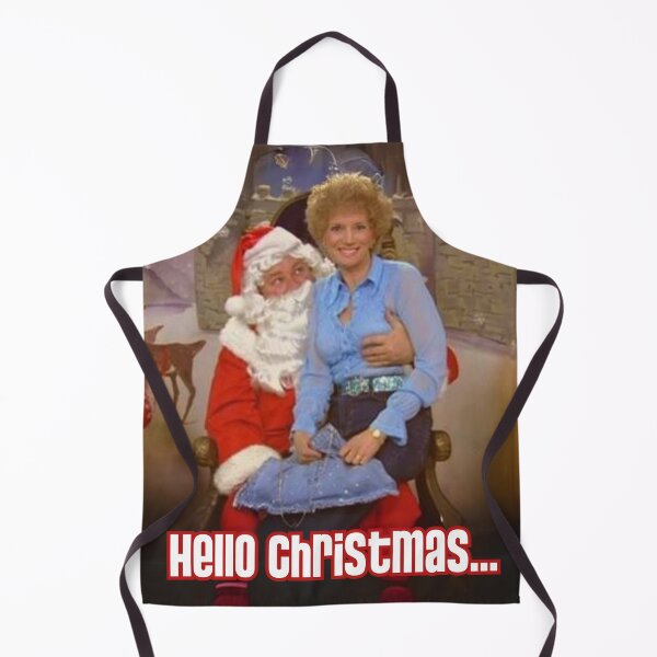 Item preview, Kath and Kim: Kath with Santa (Christmas) designed and sold by OnceStorybrooke.