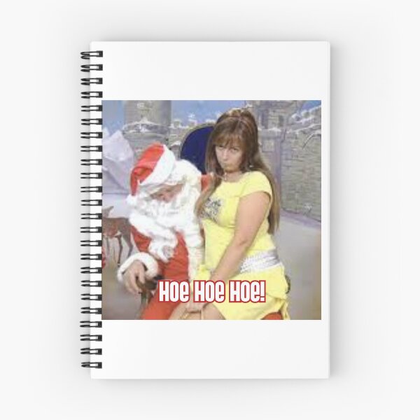 Item preview, Kath and Kim: Kim with Santa (Christmas) designed and sold by OnceStorybrooke.