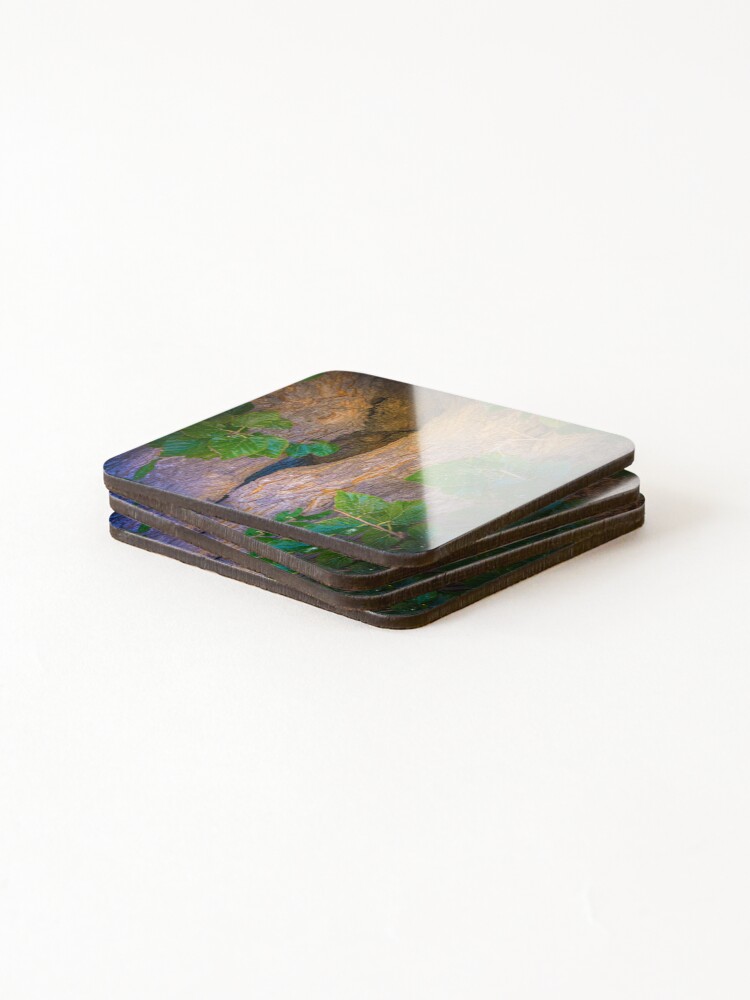 Thumbnail 4 of 5, Coasters (Set of 4), Trunk Texture designed and sold by RalphGoldsmith.