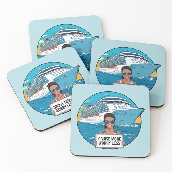 Item preview, Cruise More Worry Less designed and sold by Myra365Art.