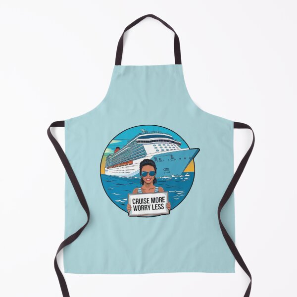 Item preview, Cruise More Worry Less designed and sold by Myra365Art.