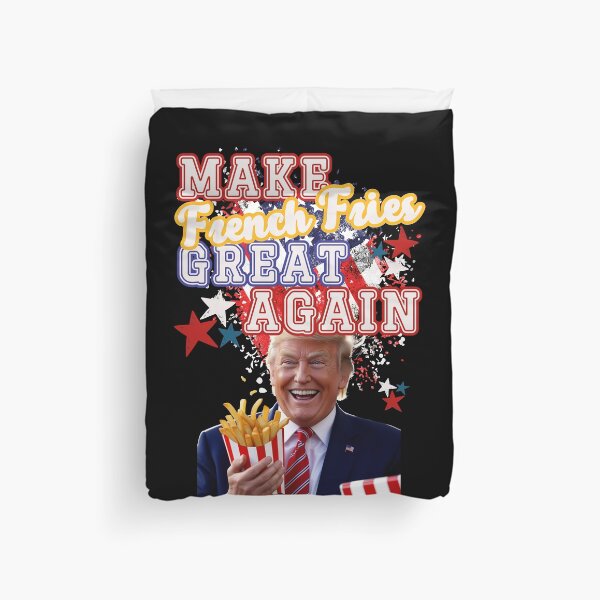 Item preview, MAKE FRENCH FRIES GREAT AGAIN funny Presidential elections design designed and sold by Jt41.