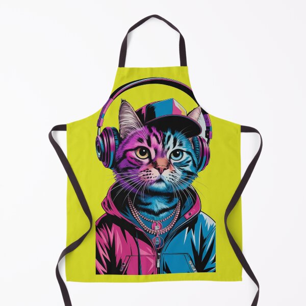 Item preview, Hip Hop Cat Headphones designed and sold by Fashionunic7.