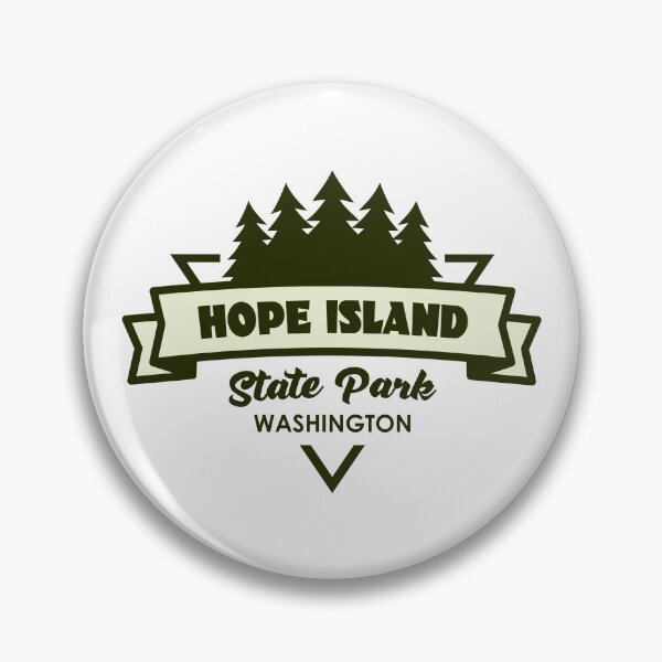Item preview, Hope Island State Park Washington Trees And Ribbon designed and sold by bivenart.