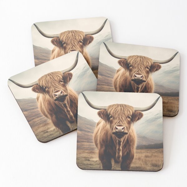 Item preview, Highland Cow Cow Scottish Cattle Scottish Highlander designed and sold by ArtHouseNiklas.