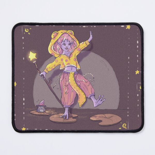 Item preview, Frog Witch Casting Spells in the Swamp designed and sold by Looma-Creations.