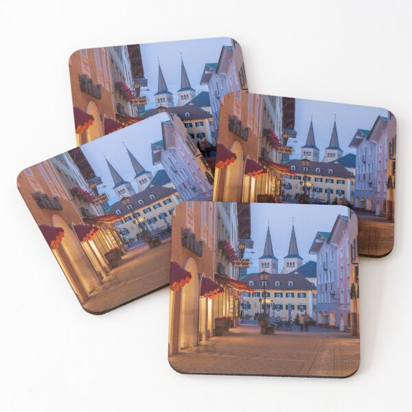 Item preview, Berchtesgaden with pedestrian zone and collegiate church designed and sold by Torsten  Krüger.