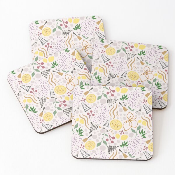 Item preview, Junee and Me Abstract pattern designed and sold by Michelle Golding Art.