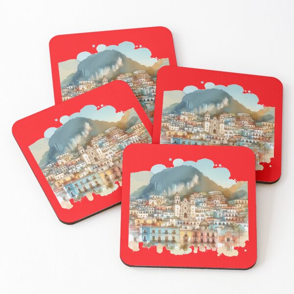 Item preview, 3D Sketch of San Cristóbal de las Casas - Indigenous Charm and Sumidero Canyon, designed and sold by PaintMeWorld.