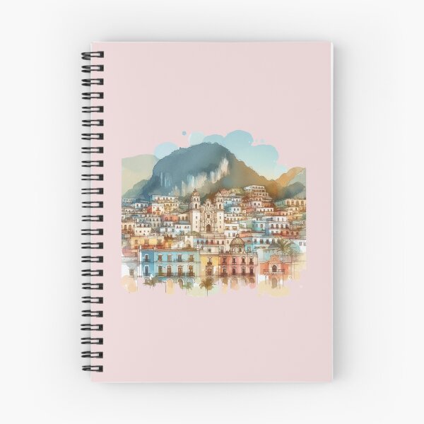 Item preview, 3D Sketch of San Cristóbal de las Casas - Indigenous Charm and Sumidero Canyon, designed and sold by PaintMeWorld.