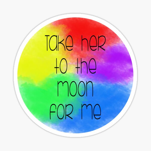 Take Me To The moon sticker set – Rachel's Essentials