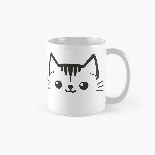 Item preview, KittyKat - Cut Smiley Cat with Flowers designed and sold by KittyKatCats.
