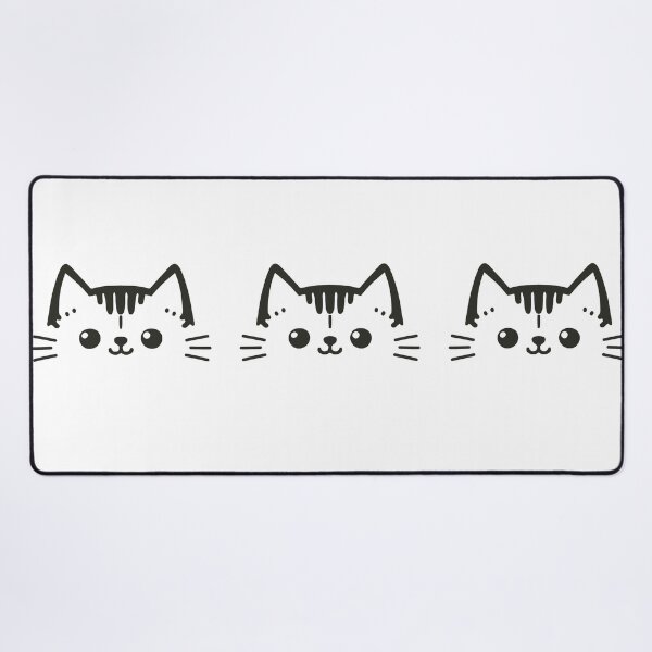 Item preview, KittyKat - Cut Smiley Cat with Flowers designed and sold by KittyKatCats.