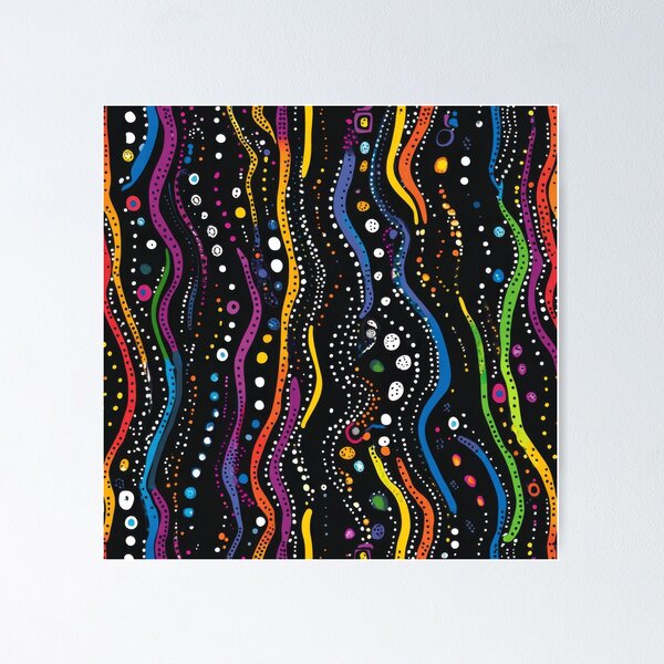 Item preview, Local Aboriginal Artwork of Meanjin Australia designed and sold by OldSchool90s.