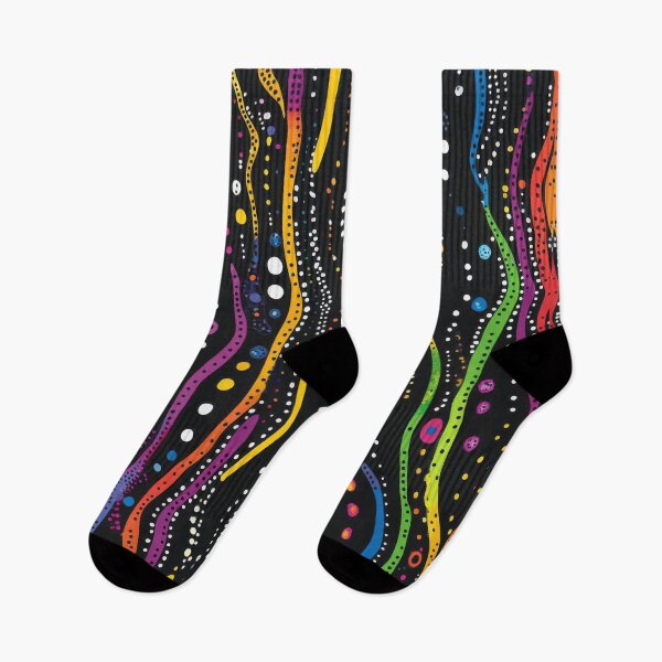 Item preview, Local Aboriginal Artwork of Meanjin Australia designed and sold by OldSchool90s.