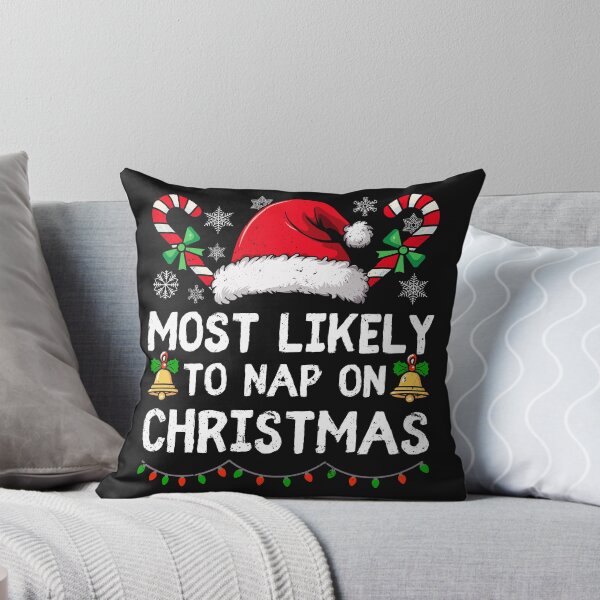 Item preview, Most Likely To Take A Nap On Christmas designed and sold by WildPalette-Art.