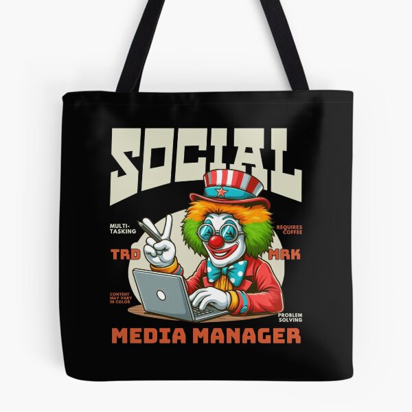 Item preview, Social media manager designed and sold by Peerless-Prime.
