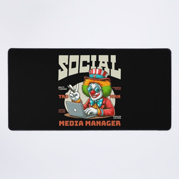 Item preview, Social media manager designed and sold by Peerless-Prime.