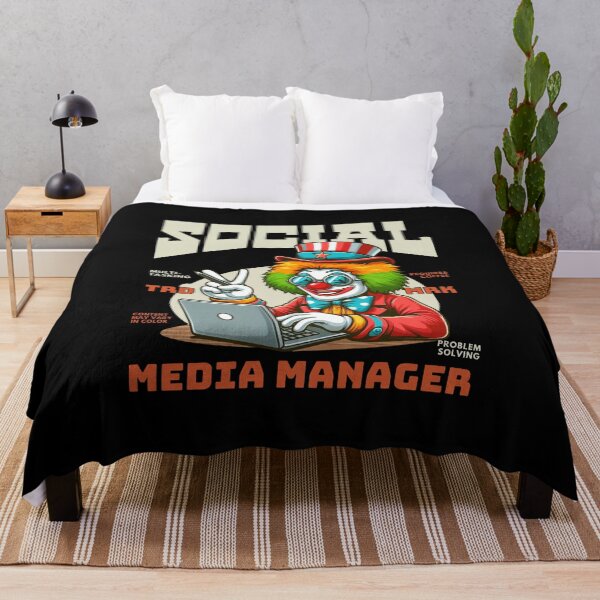 Item preview, Social media manager designed and sold by Peerless-Prime.