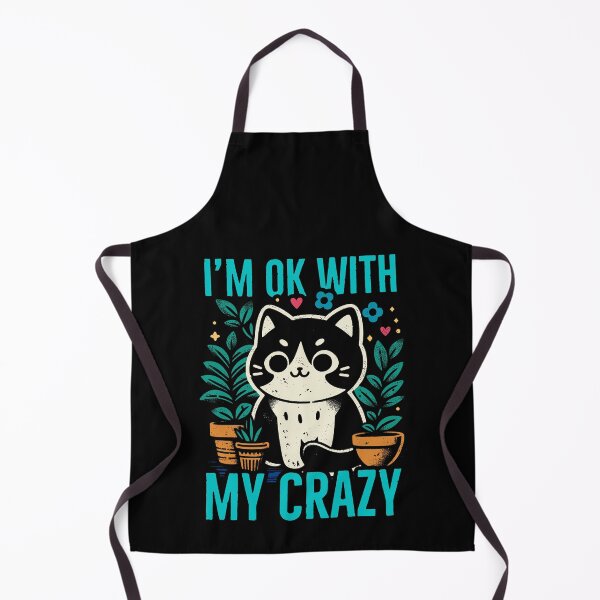 Item preview, im ok with my crazy cat spring version designed and sold by PAINTMONKEYS.