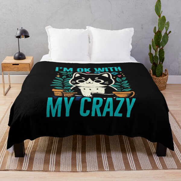 Item preview, im ok with my crazy cat spring version designed and sold by PAINTMONKEYS.