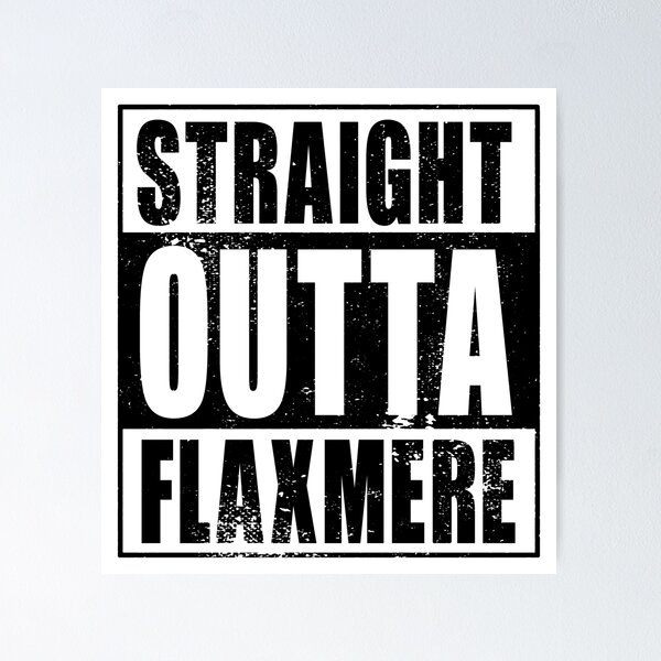 Item preview, Straight Outta Flaxmere (black) designed and sold by SolidEarthArt.