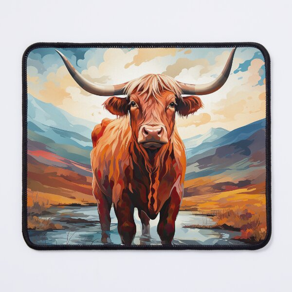 Item preview, Highland Cow Cow Scottish Cattle Scottish Highlander designed and sold by ArtHouseNiklas.