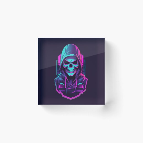 Item preview, holographic skull designed and sold by jkrphoto.