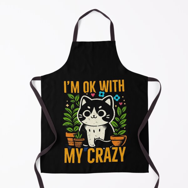Item preview, im ok with my crazy cat summer version designed and sold by PAINTMONKEYS.