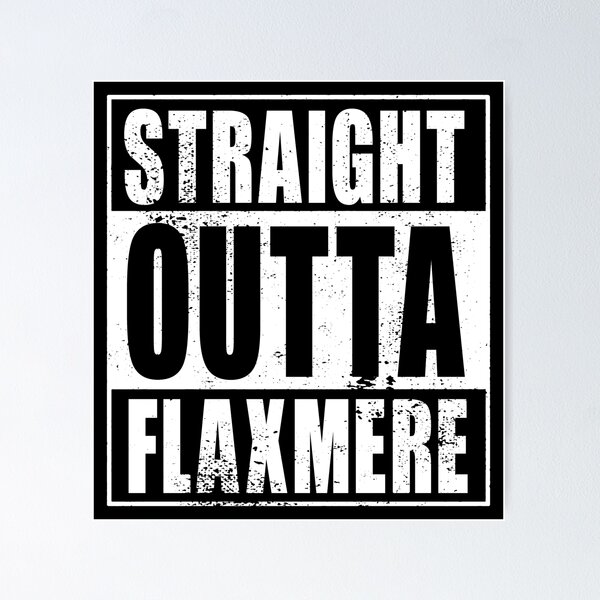 Item preview, Straight Outta Flaxmere (white) designed and sold by SolidEarthArt.