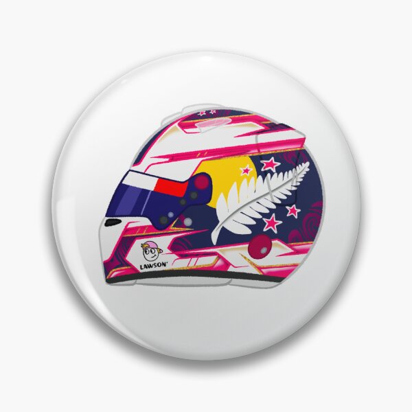 Item preview, Liam Lawson 2024 Helmet  designed and sold by OriDraws.