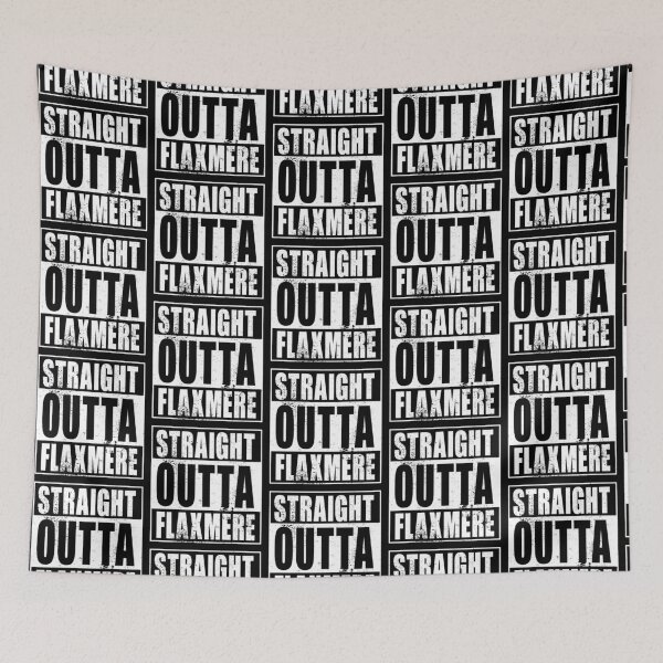 Item preview, Straight Outta Flaxmere (white) designed and sold by SolidEarthArt.