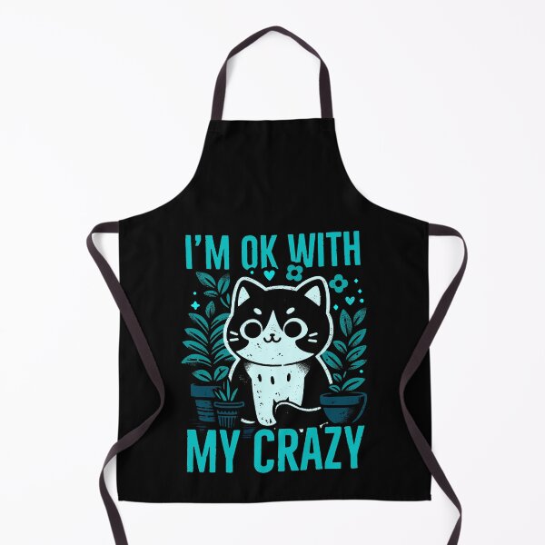 Item preview, im ok with my crazy cat winter version designed and sold by PAINTMONKEYS.