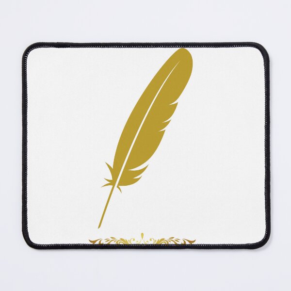 Item preview, GOLD FEATHER POET'S SOUL designed and sold by Sebybestshop.
