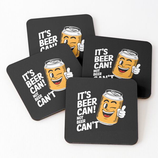 Item preview, Retro Beer Can Winking 1950s Style with Funny Beer Slogan designed and sold by w1ckerman.