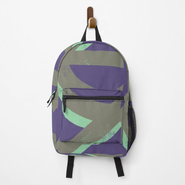 Item preview, Purple Olive Green - Graffiti inspired minimal painting designed and sold by JashJhaveri.