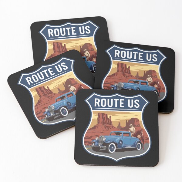 Item preview, Route US - Road 66 - American roads - USA highway - Road US designed and sold by JansenGS.