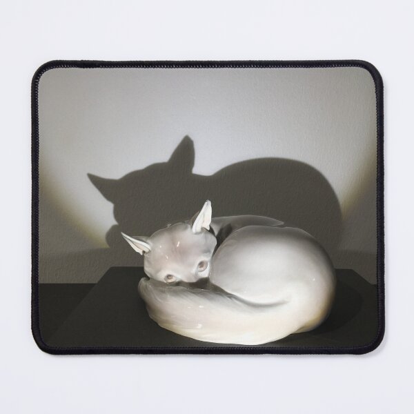 Item preview, Arctic fox pottery figure designed and sold by Infraredphoto.