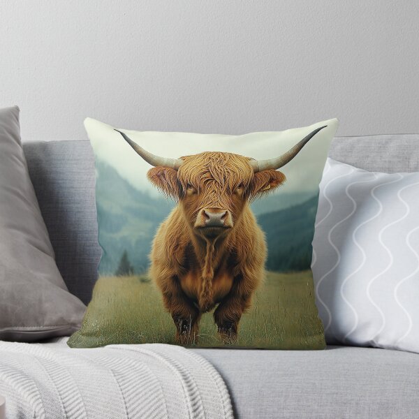 Aperçu de l'œuvre Vache Highland Cow Bovins écossais Highlander écossais Bovins Highland créée et vendue par ArtHouseNiklas.